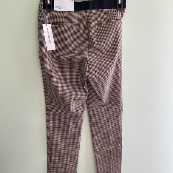 Liz Claiborne Pants Dress Pants Slacks Slim Leg Ankle Midrise Laura Size 12 - Picture 5 of 7